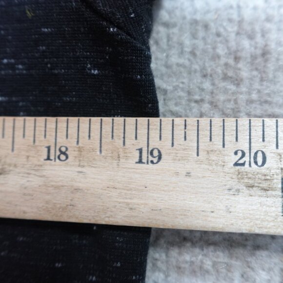 Wings + Horns Shirt Medium Gray Charcoal Henley Short Sleeve - Picture 7 of 7